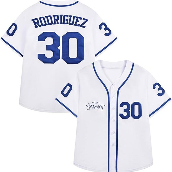 Other - Men's XL The Sandlot Baseball Jersey #30 The Sandlot Benny The Jet Rodriguez